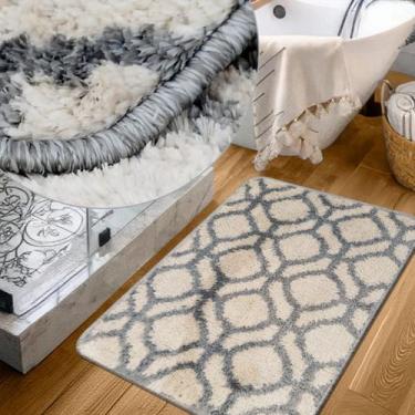 Imagem de 1 Tapete De Banheiro Absorvente Antiderrapante 45x65 Cozu Vr - IDEALIZ
