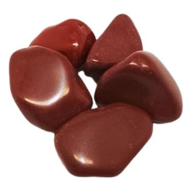 Imagem de Pedra Rolada Jaspe Vermelho 100g - Força, Coragem e Vitalidade