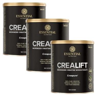 Imagem de Kit 3x Crealift Creatina Creapure (300g) - Essential Nutrition