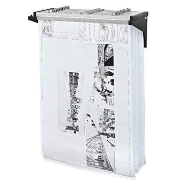 Imagem de Suporte de parede Adir Blueprint – Organizador de plantas e suporte de plano de construção – Exibição de pôster e suporte de mapas para escritório e casa (sem grampos de planta)