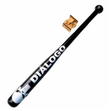 Imagem de Taco de Baseball Dialogo, Bastão Profissional com Suporte, Preto