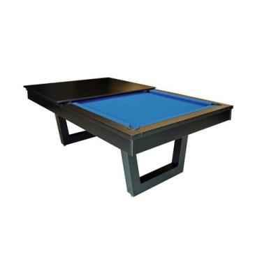 Imagem de Mesa de Sinuca/Bilhar com Tampo de Jantar - 2,20x1,20 - Nelson Bilhare