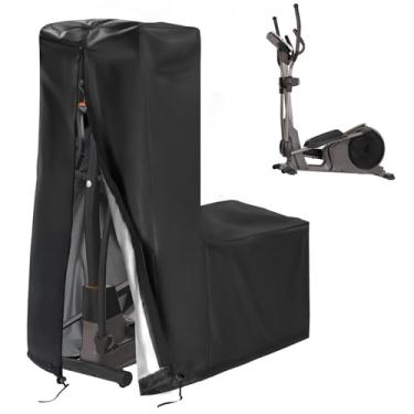 Imagem de Aidetech Capa para Máquina de Exercícios Elípticos, Capa para Máquina Elíptica À Prova de Poeira para Uso Doméstico, Capa Protetora para Treinador Elíptico À Prova D'Água (55''Lx 25''Wx 65''H)