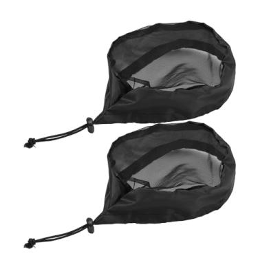 Imagem de Naroote Cobertura de Filtro de Cultivo de Plantas, Design de Cordão à Prova d'água 2pcs Tampa de Ventilação Multifuncional de Filtro de Duto Multifuncional para Estufa (8 polegadas)