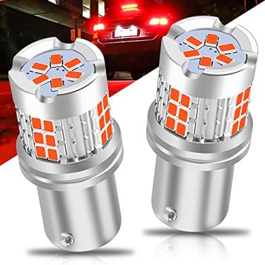 Imagem de Sidaqi 2 pçs 1156 BAU15S PY21W lâmpadas de LED brancas brilhantes 30SMD 3020 800LM 12-24V para carro LED parada de freio reverso parada traseira lâmpadas RV