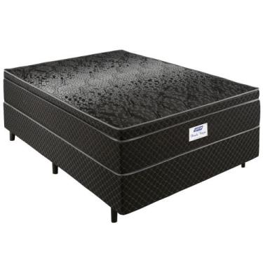 Imagem de Cama Box de Casal Gazin Perola Negra e molas pocket ensacadas individu