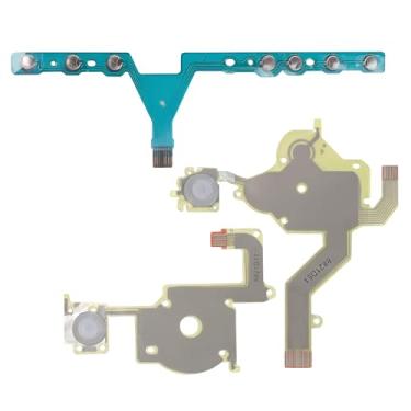 Imagem de Replacement Flex Cable Parts Fits for PSP 3000 3001 3004 3006 3007 3008 300X Series, Right Left Buttons Flex Ribbon Full Cable Function Home Start Volume PCB Keypad Part, 3pcs/set, NEW