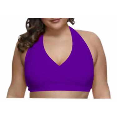 Imagem de Top Plus Size Reforçado Fitness Academia Ginastica Moda dia dia casual