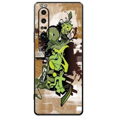 Imagem de Capa Adesivo Skin072 Verso Para Sony Xperia 1 III (2021) - KawaSkin
