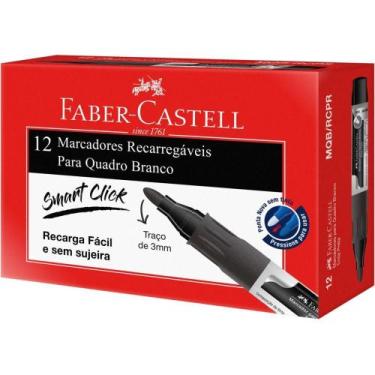 Imagem de Pincel Quadro Branco Recarregavel Preto (7891360670032) - FABER-CASTEL