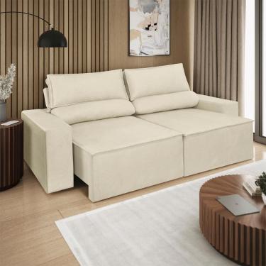Imagem de Sofá Retrátil/Reclinável 1,50m Confortável Balaqui Decor