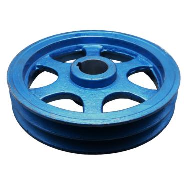 Imagem de Polia Fr 8.5'' 220 Mm 2B C/ Furo 38 Mm Chaveta 10 Mm W800 W900 Cj40Ap3V Cj60Apw Psw40 Psw60