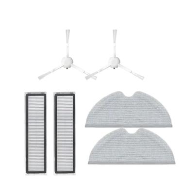 Imagem de Compatible With Dreame D9 / D9 Max/Trouver LDS Finder Robot Vacuum Roller Side Brush Mop Filter Water TankSpare Part Accessories(6pcs T)