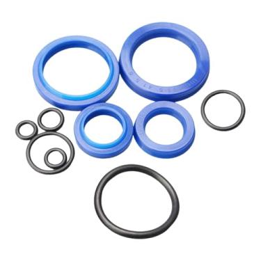 Imagem de KiBcsLic Retentor de óleo de cilindro hidráulico de empilhadeira, junta tórica, acessórios de substituição, atualização para empilhadeira de paletes manual, para Df31.5