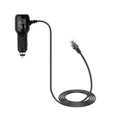 Imagem de Isqueiro de carro para cabo de alimentação RJ11 compatível com detectores de radar Uniden, cabo de 3 m com porta USB integrada e fusível substituível compatível com R8w, R8, R7, R4w, R4, R3, DFR9
