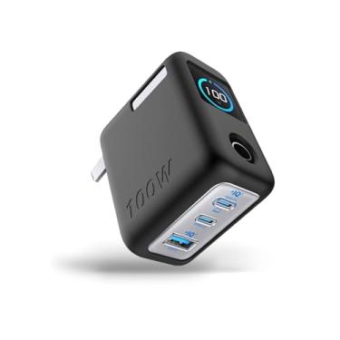 Imagem de Capa de silicone para carregador Anker 100W, à prova de choque/impermeável/à prova de poeira, resistente a arranhões, carregável sem remoção (preto)