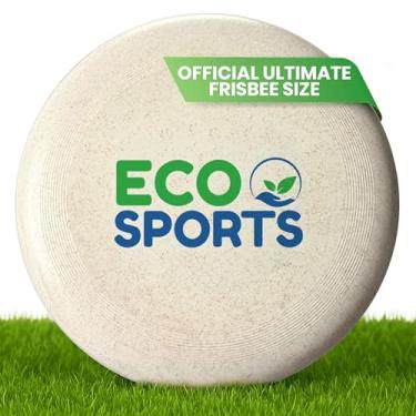 Imagem de Eco Sports Ultimate Frisbee, disco de arremesso sem plástico de palha de trigo, equipamento esportivo degradável não tóxico