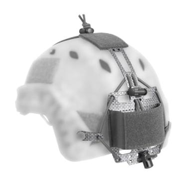 Imagem de DONGKER Bolsa de bateria NVG para capacete tático, bolsa de contrapeso de bateria de capacete Airsoft com gancho e laço para sistema de retenção PVS31