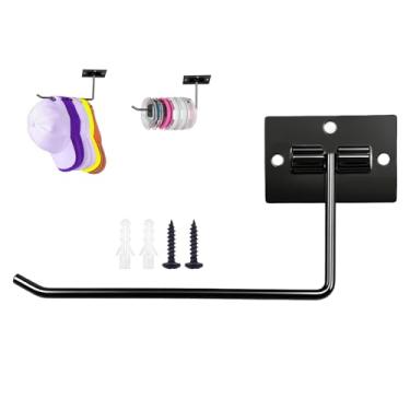 Imagem de BJUTYEU Organizador de tampa de copo, suporte de tampa sob o armário para Yeti/Stanley/tampas de copo modernas simples, autoadesivo ou gancho de tampa de copo de perfuração, 16,69 polegadas, 1 peça