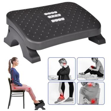 Imagem de Descanso Para Pés Ergonômico Com Superfície De Massagem, Apoio Para Pé