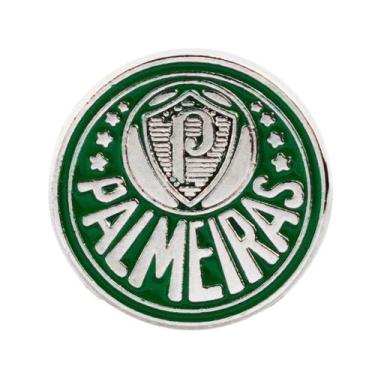 Imagem de Broche Botton Pin Metal Escudo Time 2.3x2cm - Palmeiras - Mileno