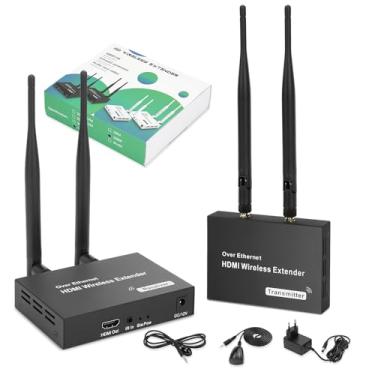 Imagem de Suporte 1080P, Receptor E Saída HDMI, Distância de transmissão de 200M, Suporte Máximo 8 Conexões Simultâneas, Hdmi Sem Fio, Hdmi Wireless