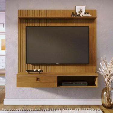 Imagem de Painel Tv 55 Pol 141cm Bancada Suspensa Para Sala Seluna M20 - D'rossi