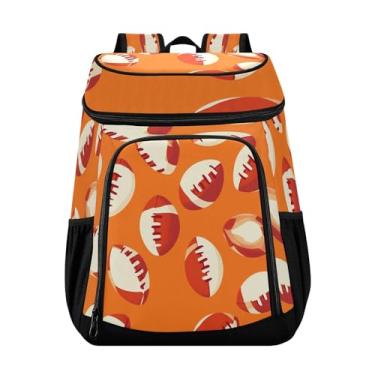 Imagem de CEBUGI Mochila térmica para bolas de futebol, impermeável, à prova de vazamento, térmica térmica, lancheira para praia, pesca, acampamento, piquenique, 36 latas