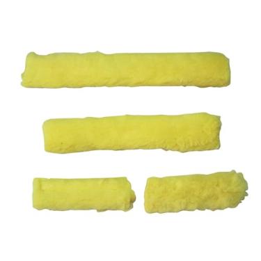 Imagem de Aymzbd Protetores de Focinheira para Cabrestos de Cavalo, Acessórios de Proteção para Treinamento de Focinheira, Fácil Instalação, Conjunto de Proteção para, Amarelo