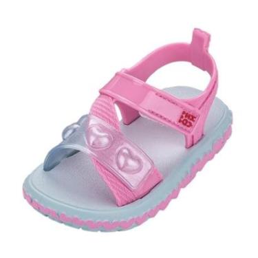 Imagem de Sandalia Infantil Menina Leve Conforto Zaxynina Fashionista-Feminino