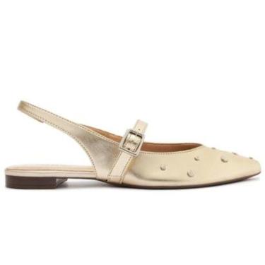 Imagem de Sapatilha Feminina Anacapri Dourada - C30029-Feminino