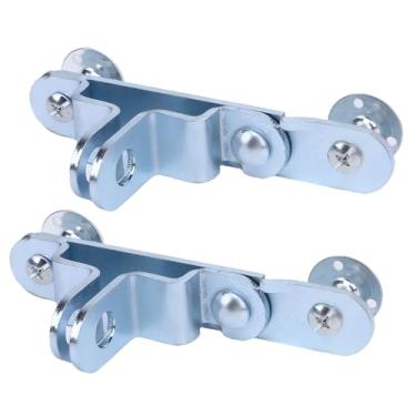 Imagem de aqxreight 2 Conjuntos de 5 5 Polegadas Porta de Trailer Ferrolho Roubo Multifuncional Mecanismo de Travamento Duplo Porta de Trailer Fechada e de Ideal à Prova de Ferrugem HaspCargo Door KeeperCargo