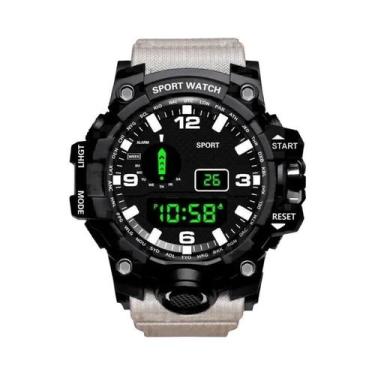 Imagem de Relógio Esportivo Masculino De Moda Com Mostrador Grande Multifunciona