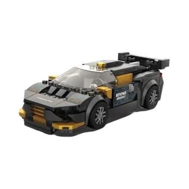 Imagem de Conjunto De Blocos De Montar De Veículo Esportivo De Corrida Série Vel