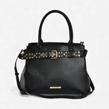 Imagem de Bolsa Via Marte Tote Bag Preta-Feminino