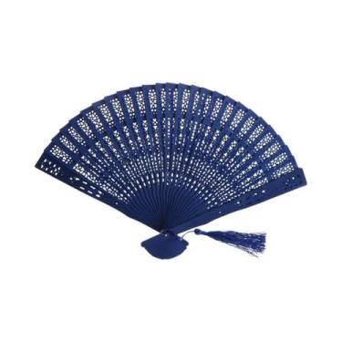 Imagem de Leque De Dança Vintage De Madeira Para Mulheres, Decorações Para Casam