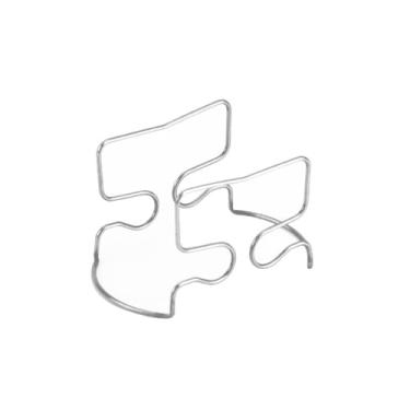 Imagem de Filtro de café reutilizável de aço inoxidável, suporte de papel, cestos de gotejamento, suporte de sacos de café para casa e cozinha (estilo 2)