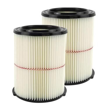Imagem de ATXKXE Filtro de substituição para Craftsman CMXZVBE38754 serve para aspirador de pó de 5-20 galões (pacote com 2)