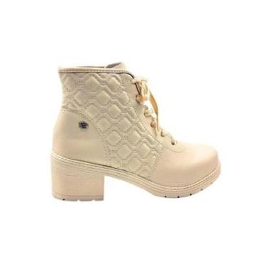 Imagem de Bota De Cano Curto Matelassê Feminino Infantil Pink Cats-Feminino