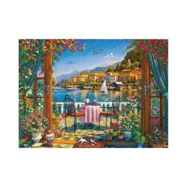 Imagem de Quebra-Cabeça De Madeira Para Adultos 1000/500/300/120 Peças Alívio Do