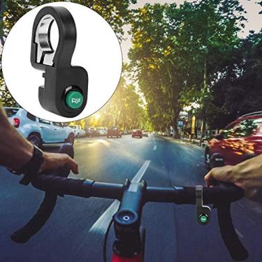 Imagem de SPYMINNPOO Botão Interruptor de Sinal de Buzina de Bicicleta Portátil 100% Novo Material ABS 2.6 * 1.4 * 1,0 Pol, Adequado para Guidões de 22,5 Mm