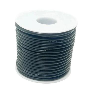 Imagem de Cabo Elétrico De Silicone Macio Resistente a Altas Temperaturas, Fio D