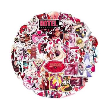 Imagem de Adesivos De Anime Hazbin Hotel 10 30 56 Peças, Brinquedo De Graffiti C