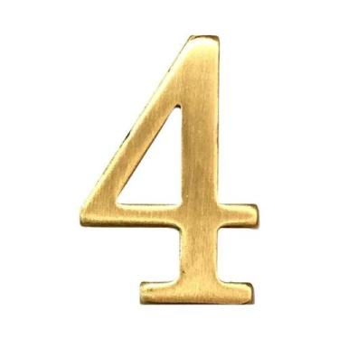 Imagem de Adesivos De Números De Casa 3D Em Latão Autoadesivos Para Hotel, Ender