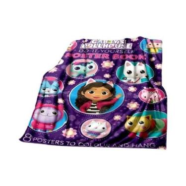 Imagem de Cobertor De Desenho Animado Fofo E Macio Para Casa, Quarto, Cama, Sofá