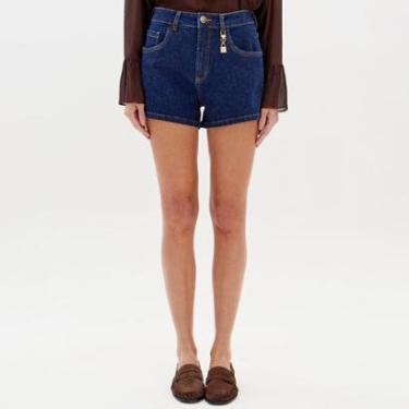 Imagem de Short Jeans Lança Perfume Comfort High Feminino-Feminino