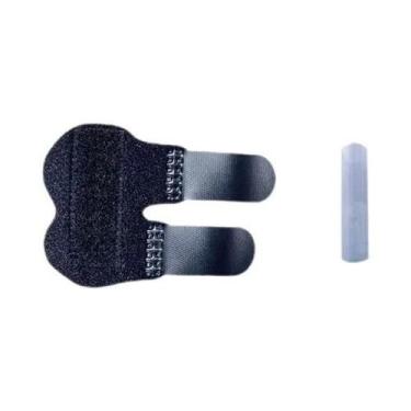 Imagem de Tala De Dedo Ajustável Em Alumínio Leve Para Suporte E Alívio De Dedos