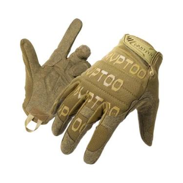 Imagem de Luvas Táticas Camufladas Com Tela Sensível Ao Toque, Dedo Inteiro, À P