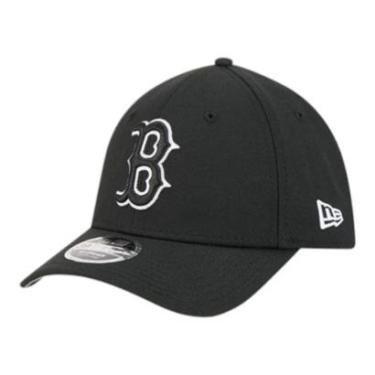 Imagem de Boné New Era 3930mc Boston Red Sox Poly Masculino Preto-Masculino