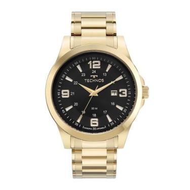 Imagem de Relógio Technos Masculino Racer Basico Dourado - 2115txb-1p 2115txb-1p